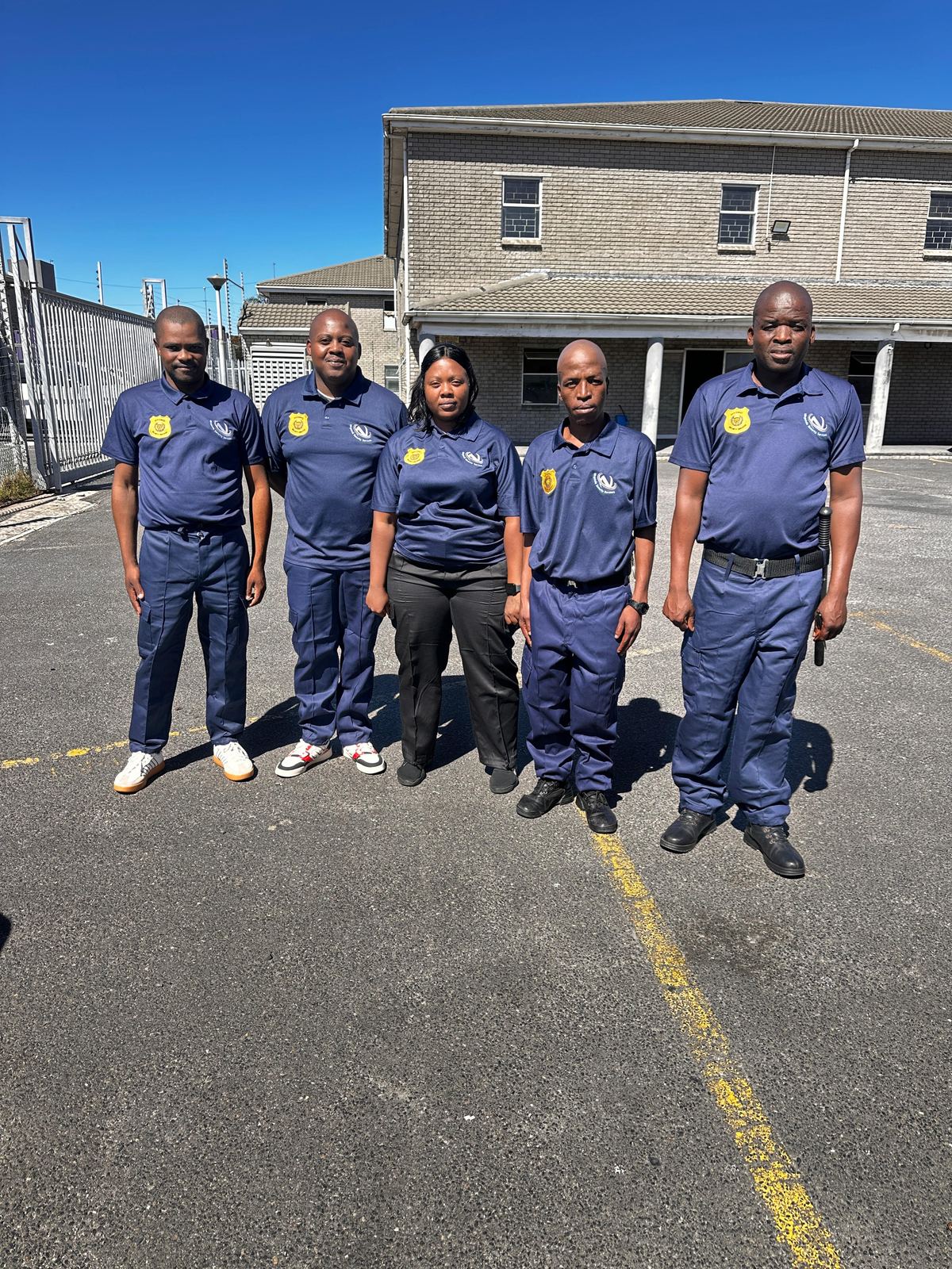Nkgatela uniformed security team